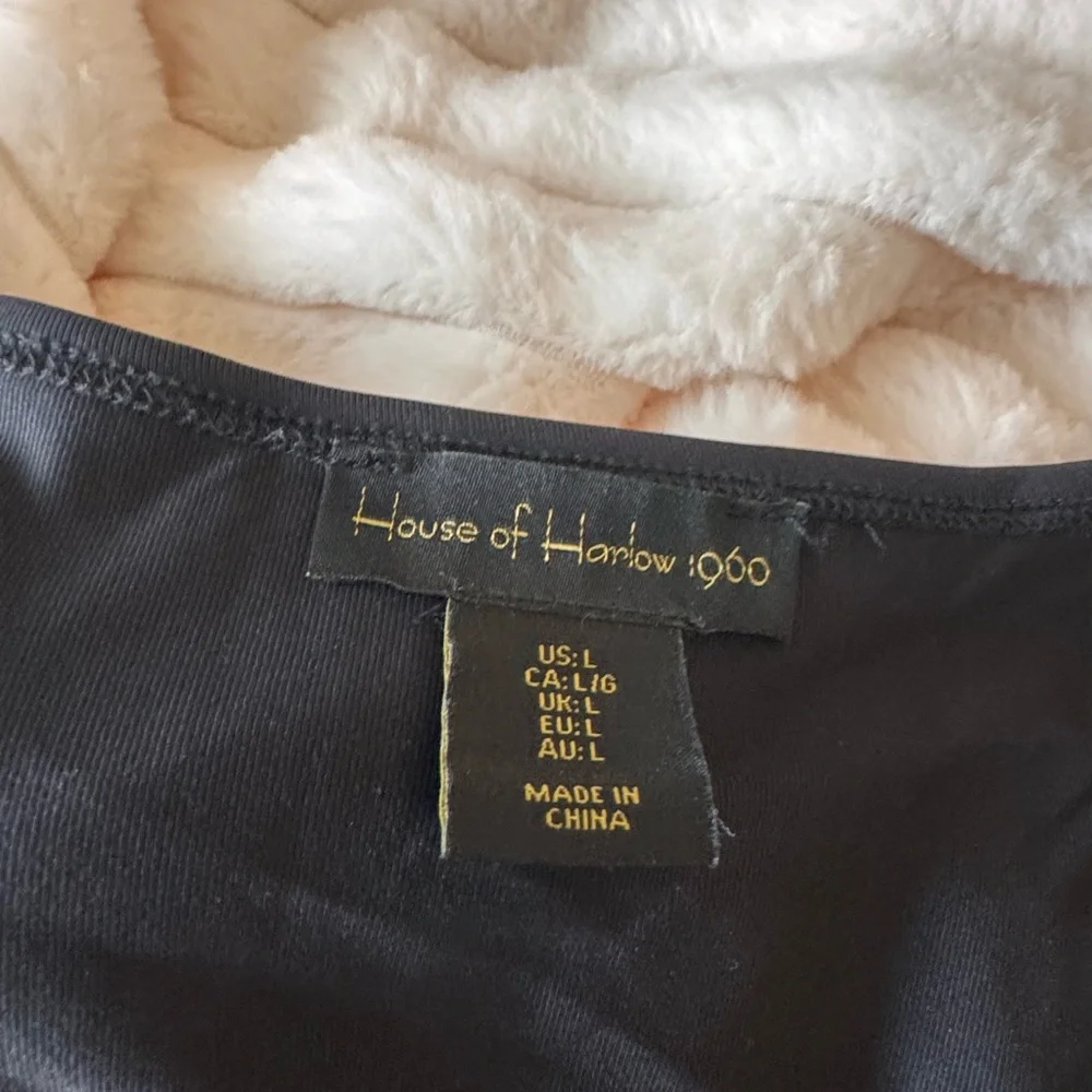 House of Harlow 1960 Black Garment - Picture 2 of 3